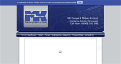Desktop Screenshot of mkpumpsandmotors.co.uk